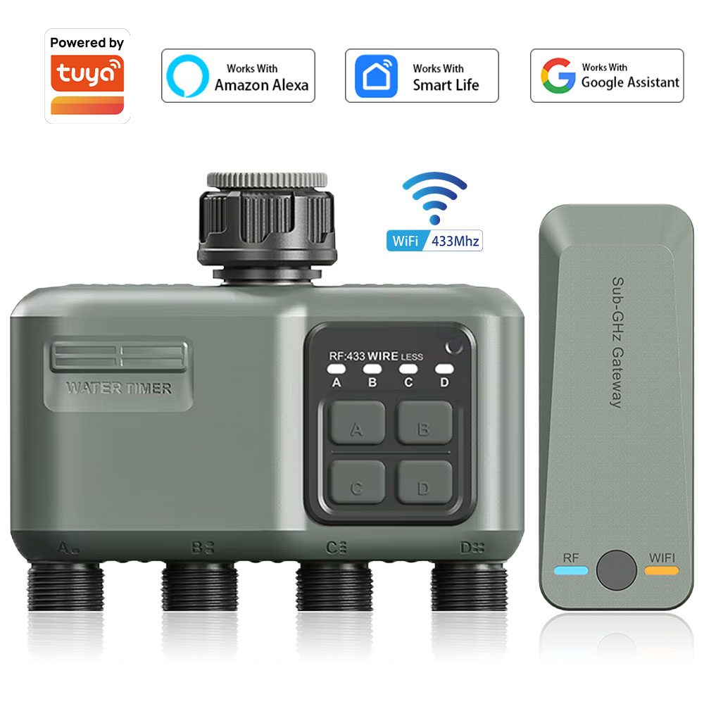 Garden Camera - Programowalny sterownik nawadniania z 4 wyjściami