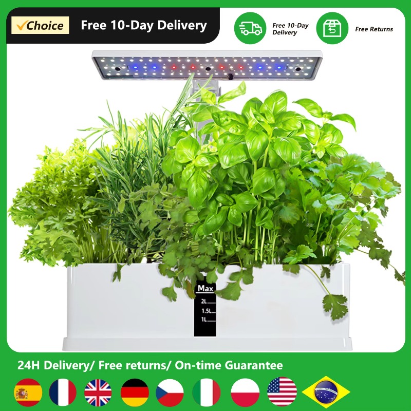 9-komórkowy inteligentny syste – Hydroponic Grow Pod recenzja i cena