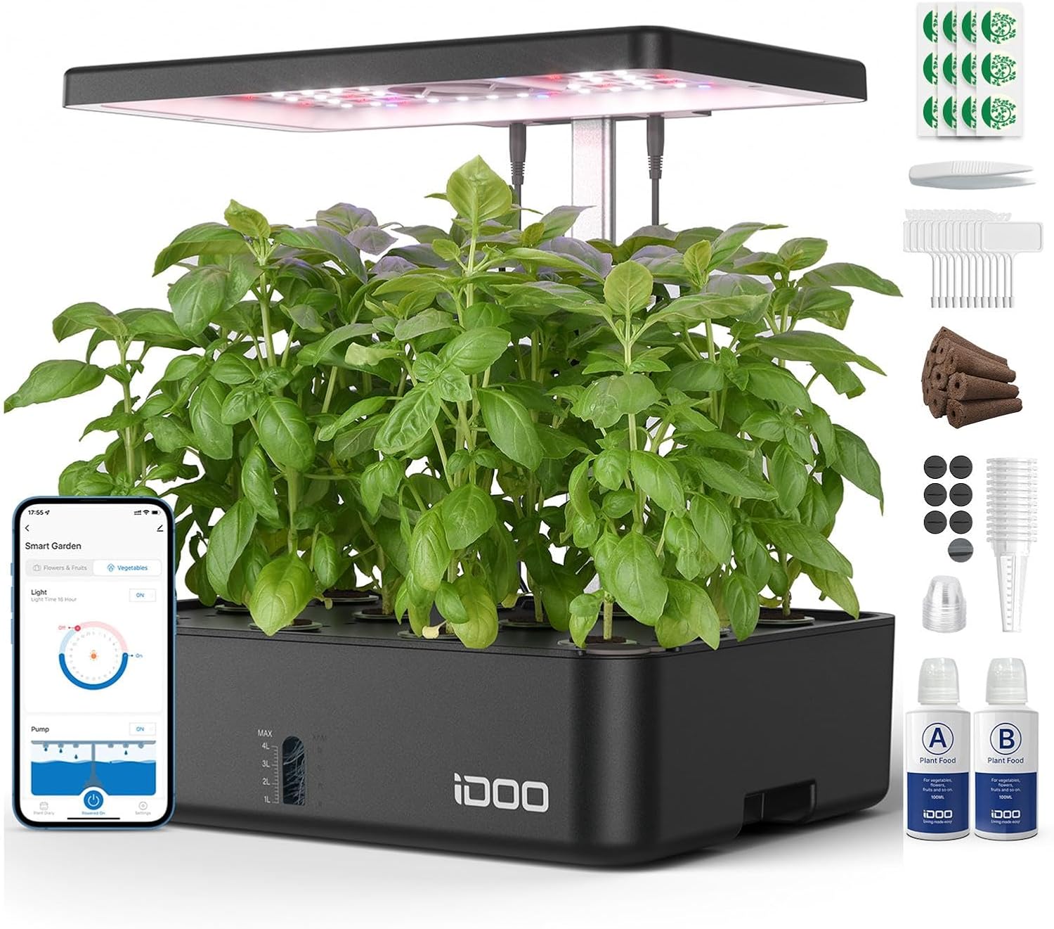 12-komórkowy system hydroponic – Indoor Garden Kit recenzja i cena